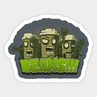 BEANS! Sticker